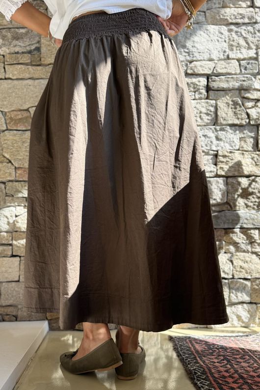 Paloma Ripley Skirt Chocolate
